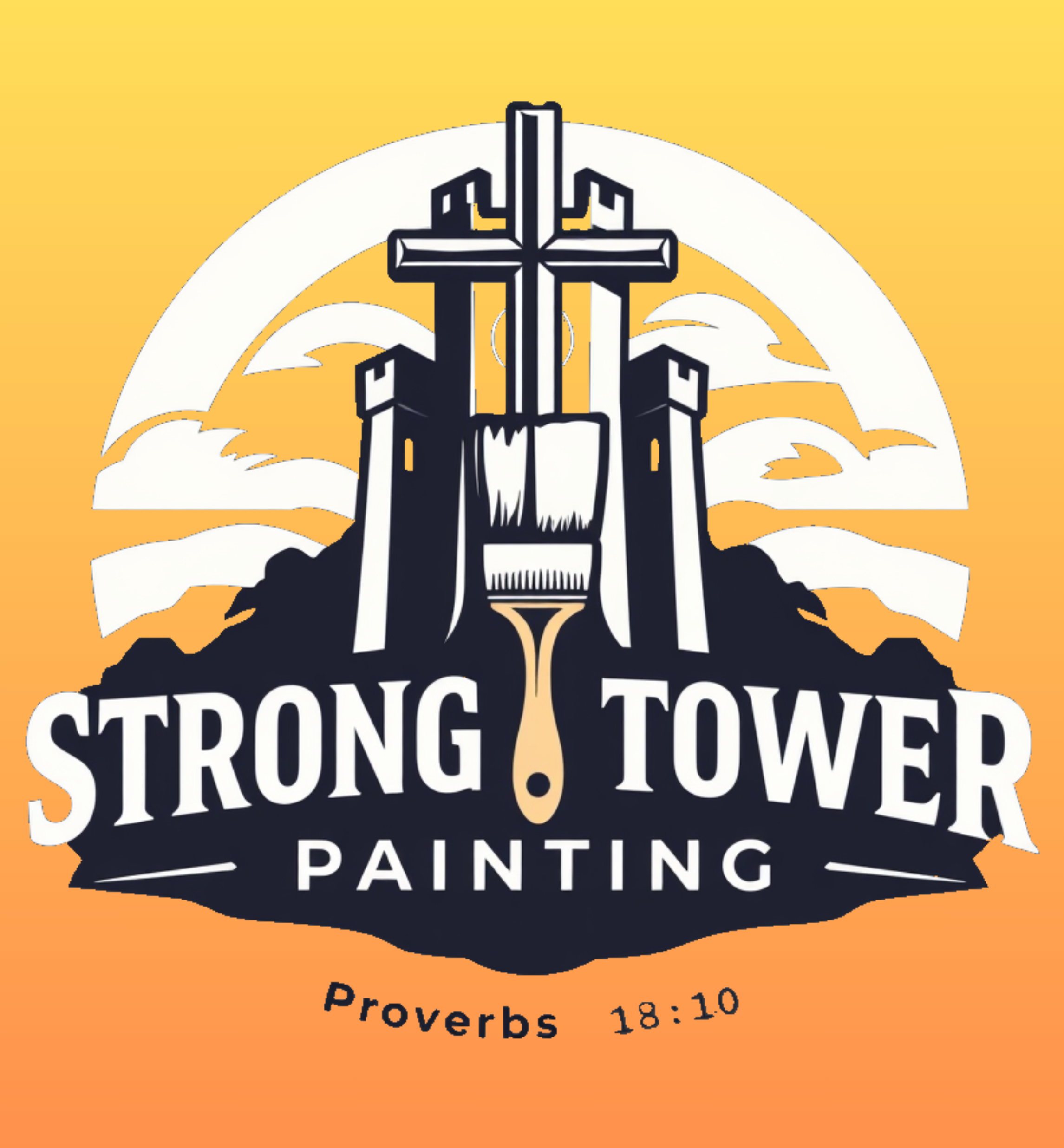 Strong Tower Painting