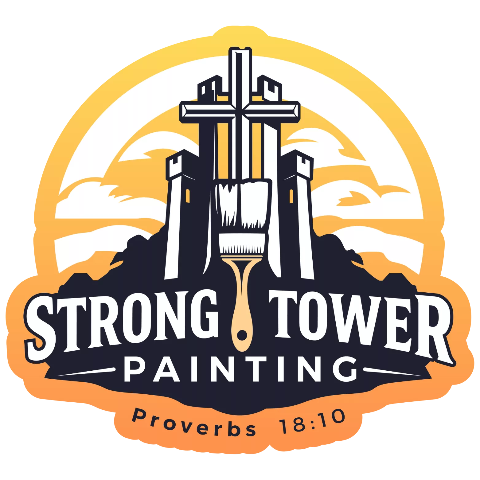 Strong Tower Painting